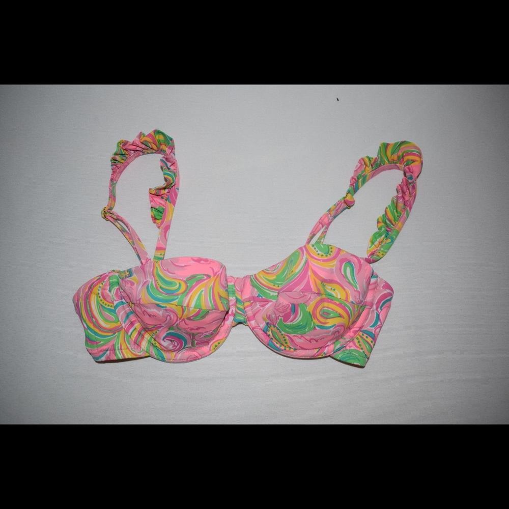 Lilly Pulitzer pattern bikini set